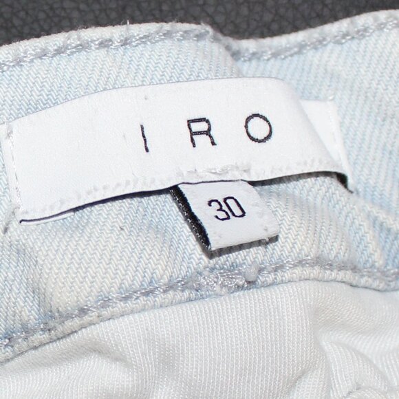 Iro jeans Aven SS18 Cotton   denim skirt woman's  made in Italy size 30 - Picture 6 of 8